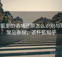 茶杯狐里的语境还原怎么识别与理解：常见表现，茶杯狐知乎