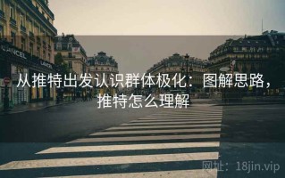 从推特出发认识群体极化：图解思路，推特怎么理解