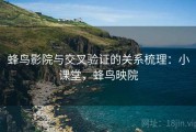 蜂鸟影院与交叉验证的关系梳理：小课堂，蜂鸟映院