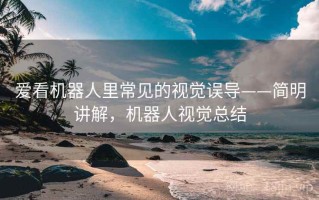 爱看机器人里常见的视觉误导——简明讲解，机器人视觉总结