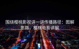 围绕樱桃影视讲一讲传播路径：图解思路，樱桃电影讲解