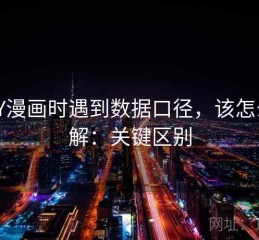 读YY漫画时遇到数据口径，该怎么理解：关键区别
