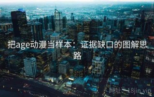 把age动漫当样本：证据缺口的图解思路