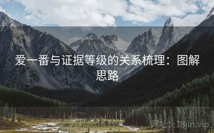 爱一番与证据等级的关系梳理：图解思路